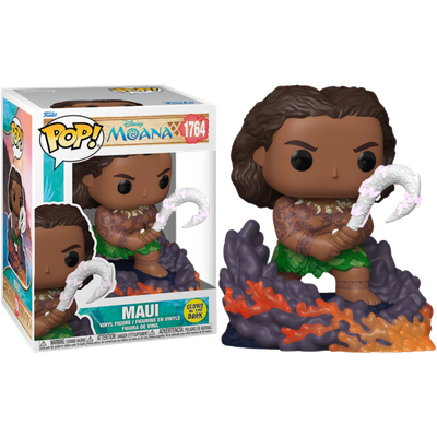 Pre-Order: Moana - Maui Glow-in-the-Dark Pop! Premium Vinyl Figure