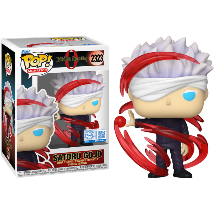 Pre-Order: Jujutsu Kaisen 0 - Satoru Gojo (Red Energy) Pop! Vinyl Figure