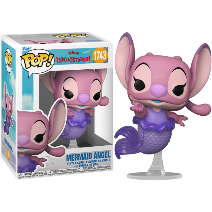 Pre-Order: Lilo &amp; Stitch - Mermaid Angel Pop! Vinyl Figure