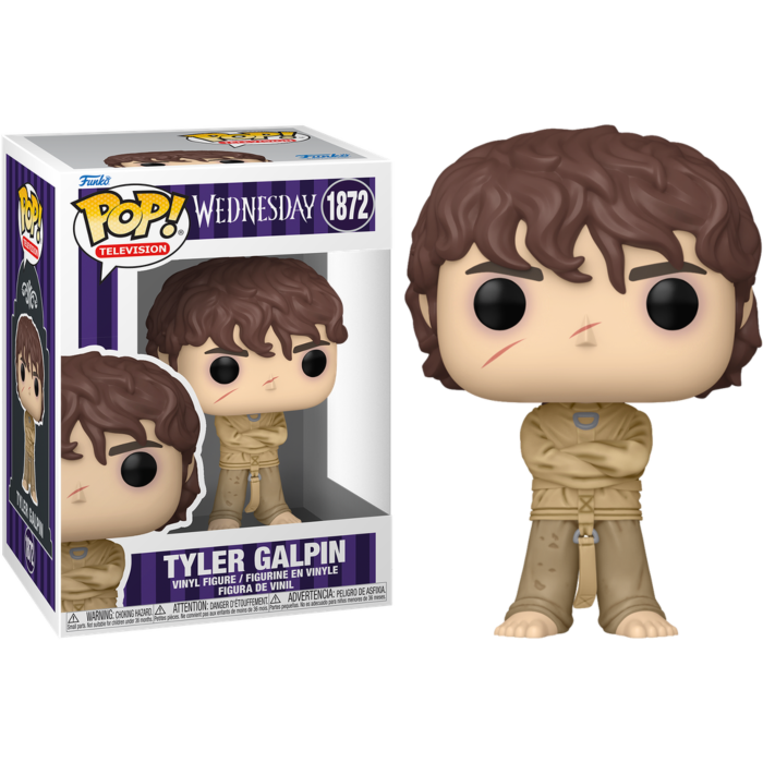 Pre-Order: Wednesday (2022) - Tyler Galpin Pop! Vinyl Figure