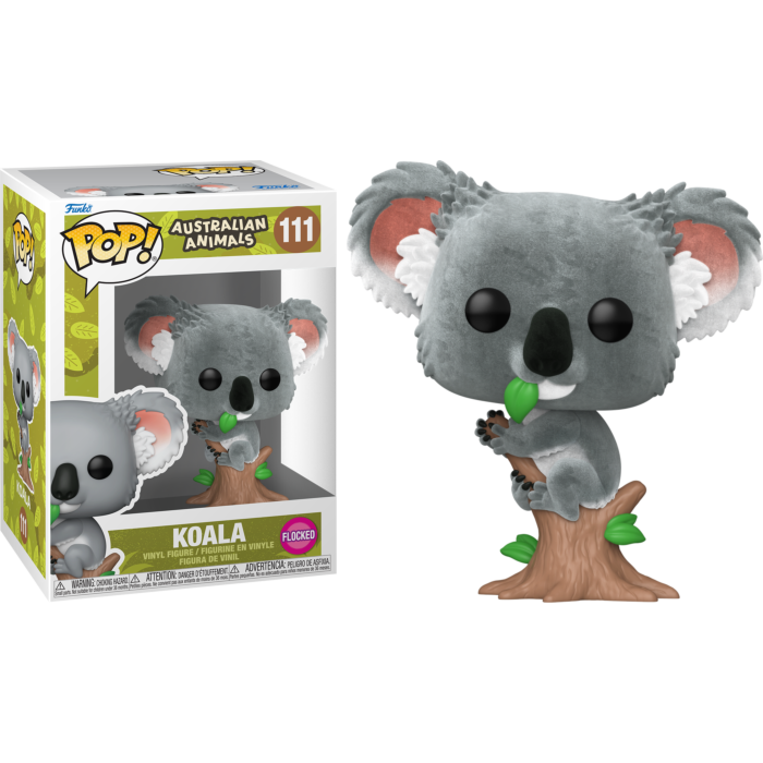 Pre-Order: Australian Animals - Koala Flocked Pop! Vinyl Figure