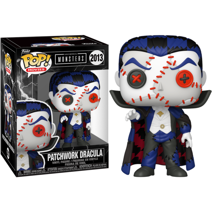 Pre-Order: Universal Monsters - Patchwork Dracula Pop! Vinyl Figure