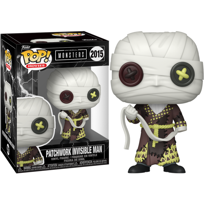 Pre-Order: Universal Monsters - Patchwork Invisible Man Pop! Vinyl Figure