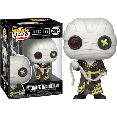 Pre-Order: Universal Monsters - Patchwork Invisible Man Pop! Vinyl Figure