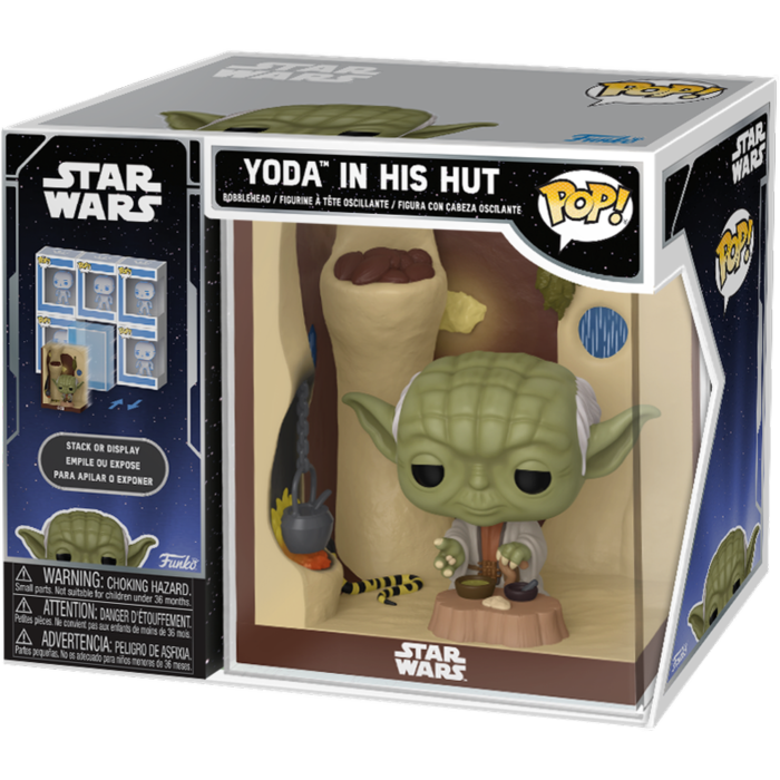 Pre-Order: Star Wars - Yoda in his Hut Pop! Nook Vinyl Figure