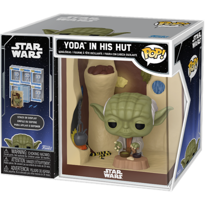 Pre-Order: Star Wars - Yoda in his Hut Pop! Nook Vinyl Figure