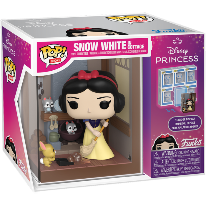 Pre-Order: Snow White and the Seven Dwarfs - Snow White in Cottage Pop! Nook Vinyl Figure