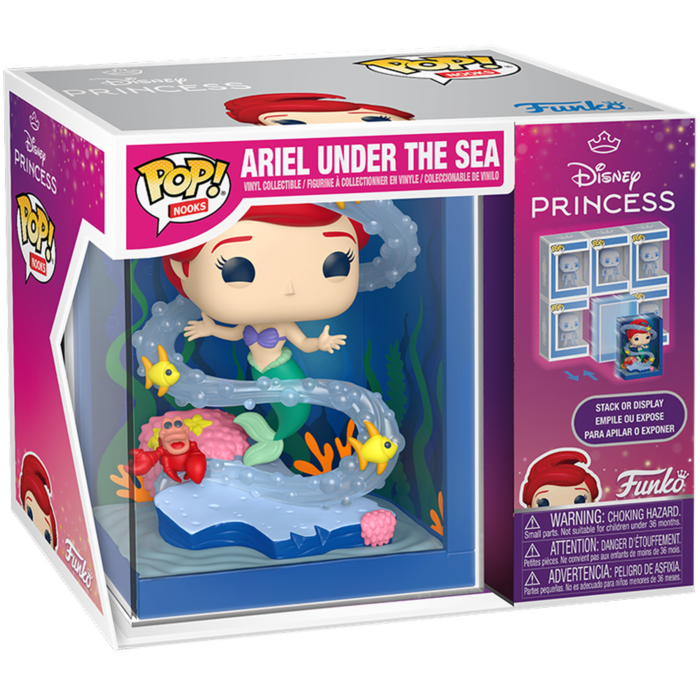 Pre-Order: Little Mermaid - Ariel Under the Sea Pop! Nook Vinyl Figure