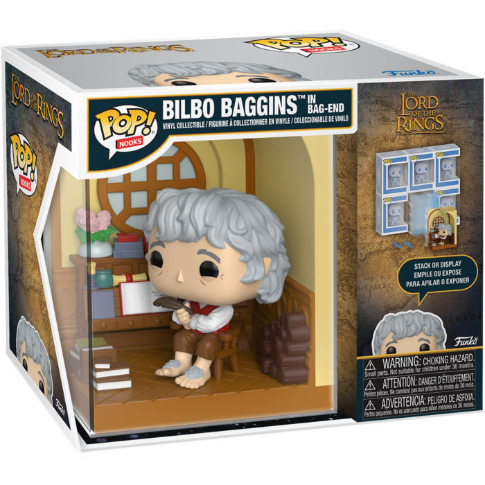 Pre-Order: Lord of the Rings - Bilbo Baggins in Bag-End Pop! Nook Vinyl Figure