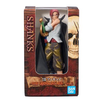 Bandai Gashapon 'ONE PIECE DXF~THE GRANDLINE SERIES~Miniature Collection'- Shanks Figure
