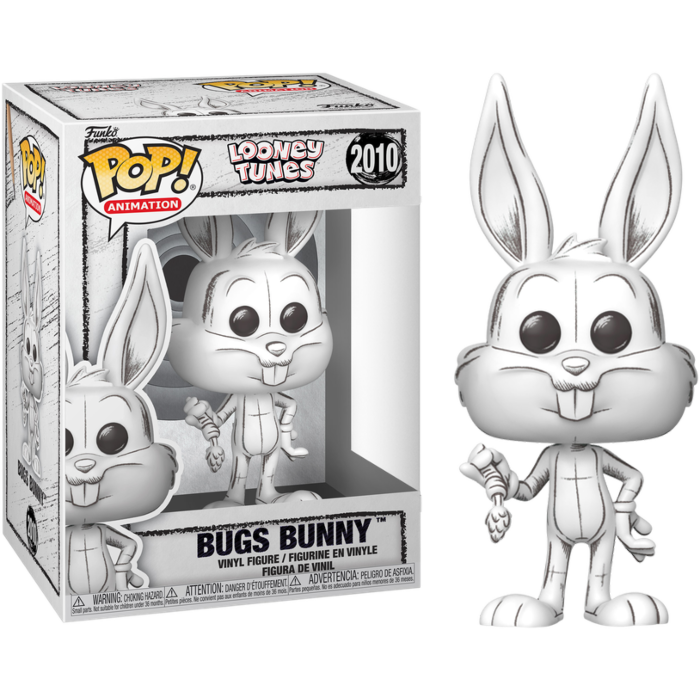Pre-Order: Looney Tunes: Sketched - Bugs Bunny Pop! Vinyl Figure