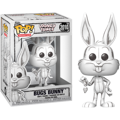Pre-Order: Looney Tunes: Sketched - Bugs Bunny Pop! Vinyl Figure