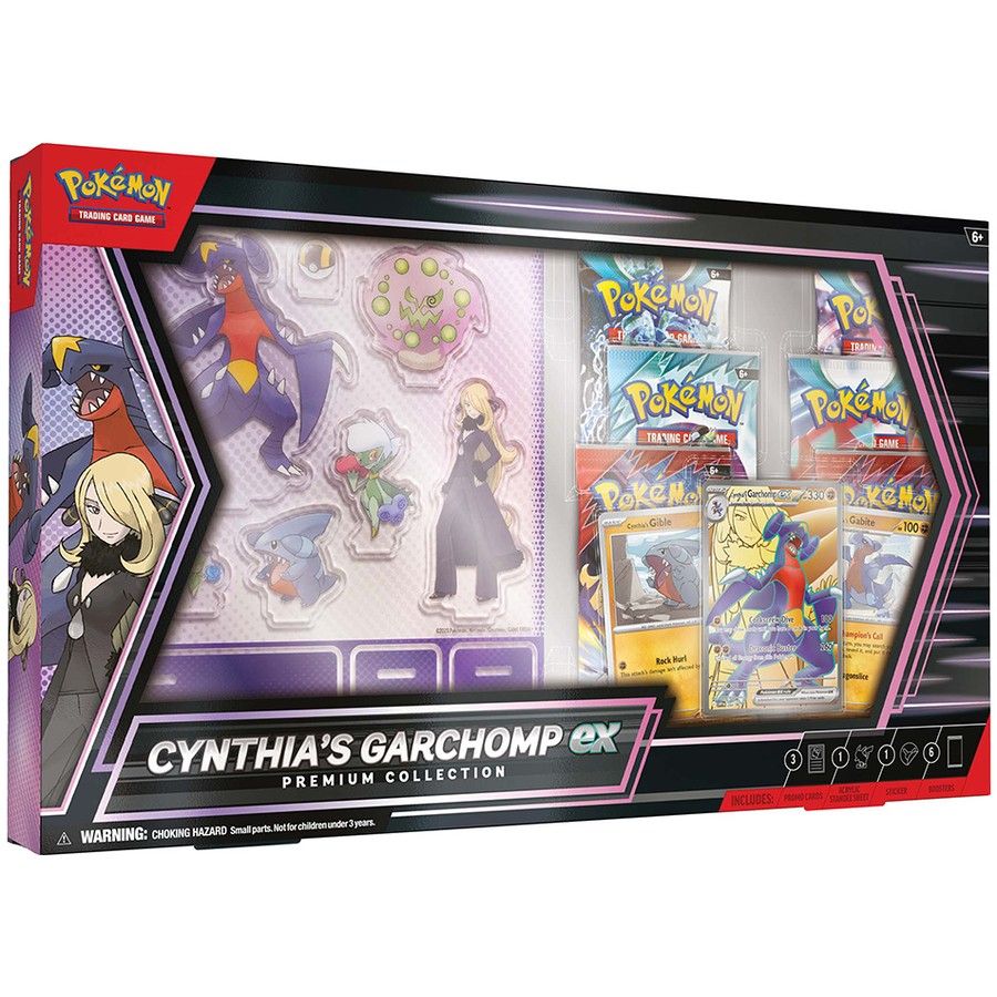 Pokemon TCG Cynthias Garchomp Ex Premium Collection
