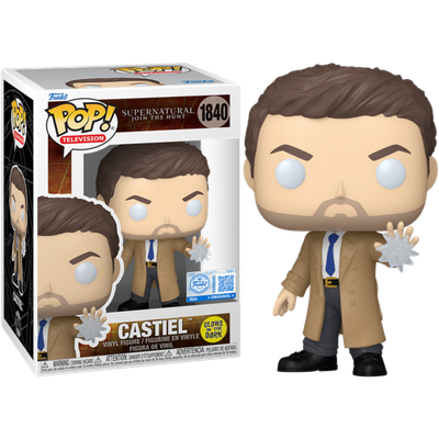 Pre-Order: Supernatural - Castiel Glow-in-the-Dark Pop! Vinyl Figure