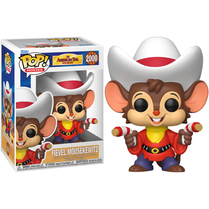 Pre-Order: An American Tail: Fievel Goes West - Fievel Mousekewitz Pop! Vinyl Figure
