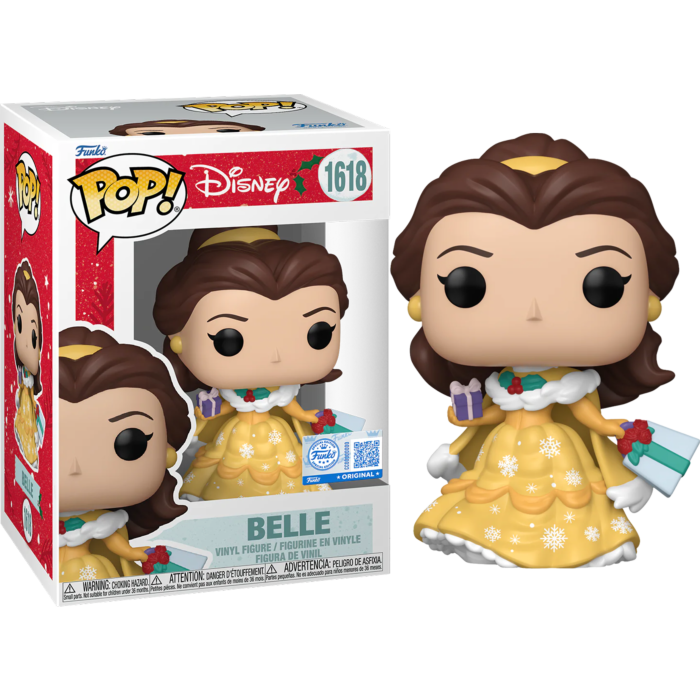 Disney: Princess - Belle Holiday Pop! Vinyl Figure