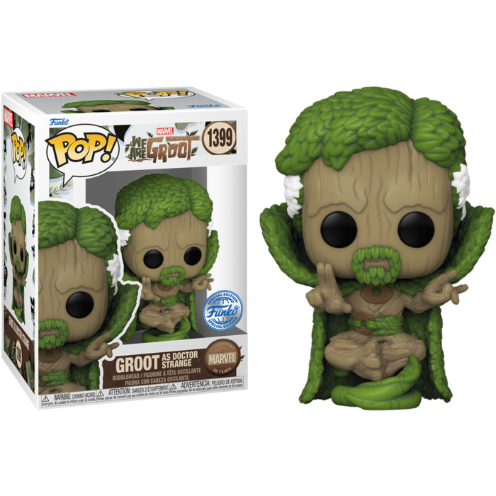 Marvel 85th Anniversary: We Are Groot - Groot as Doctor Strange Pop! Vinyl Figure