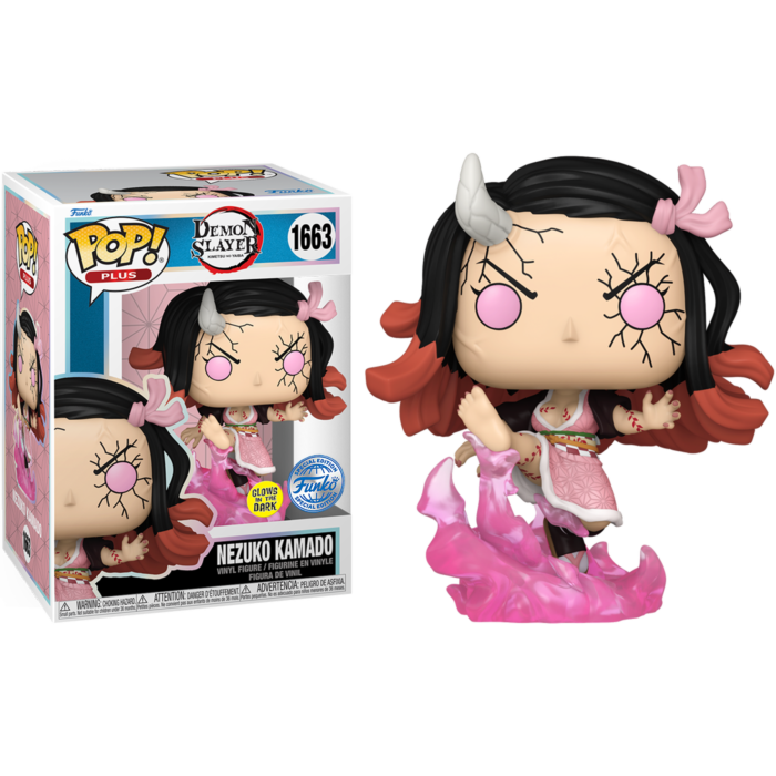 Demon Slayer - Nezuko Kamado Glow-in-the-Dark Pop! Plus Vinyl Figure