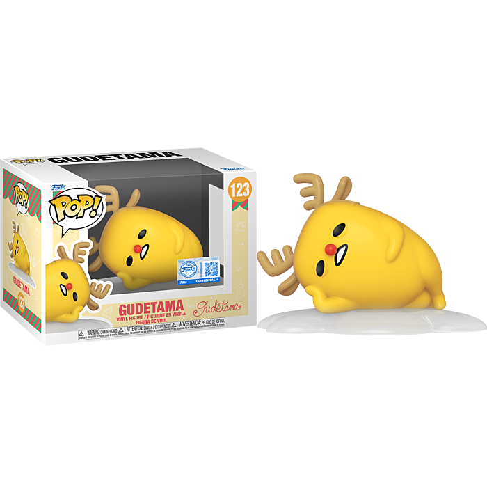 Gudetama - Gudetama (Reindeer Outfit) Pop! Vinyl Figure