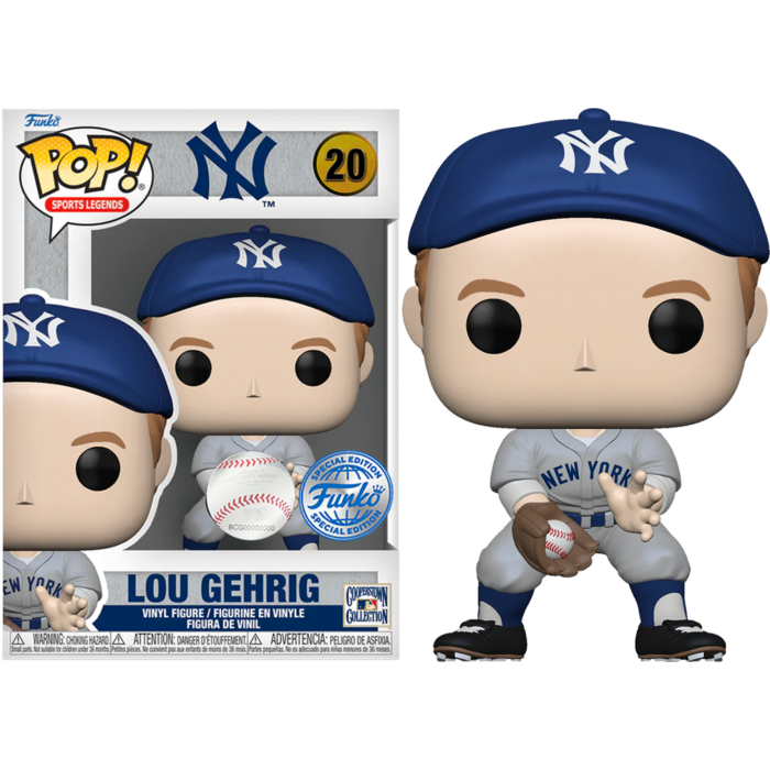 MLB Baseball - Lou Gehrig in Alternate Uniform Pop! Vinyl Figure
