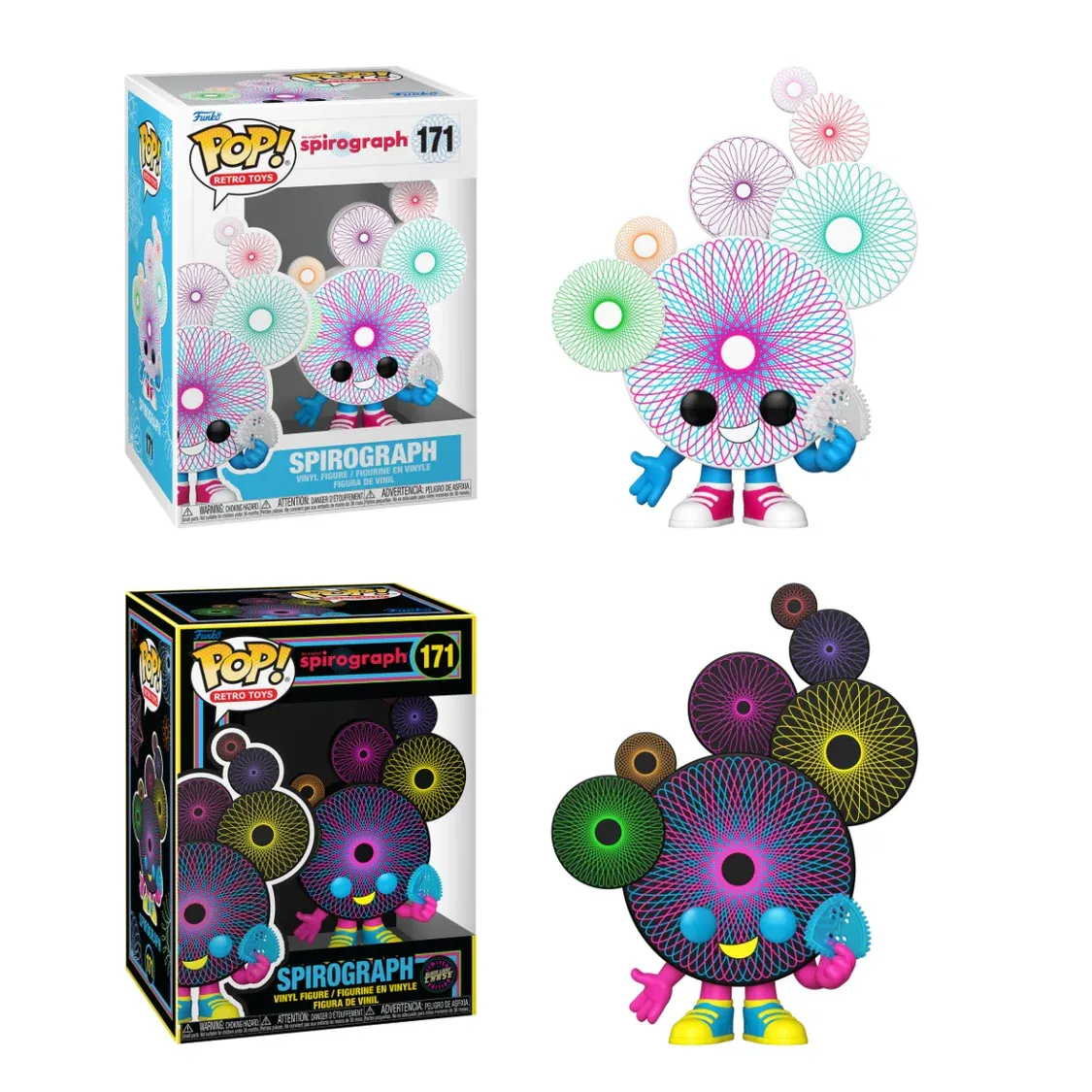 Pre-Order: Retro Toys - Spirograph Chase Pop! Vinyl Figure Bundle of 6 (Set of 6 Pops)