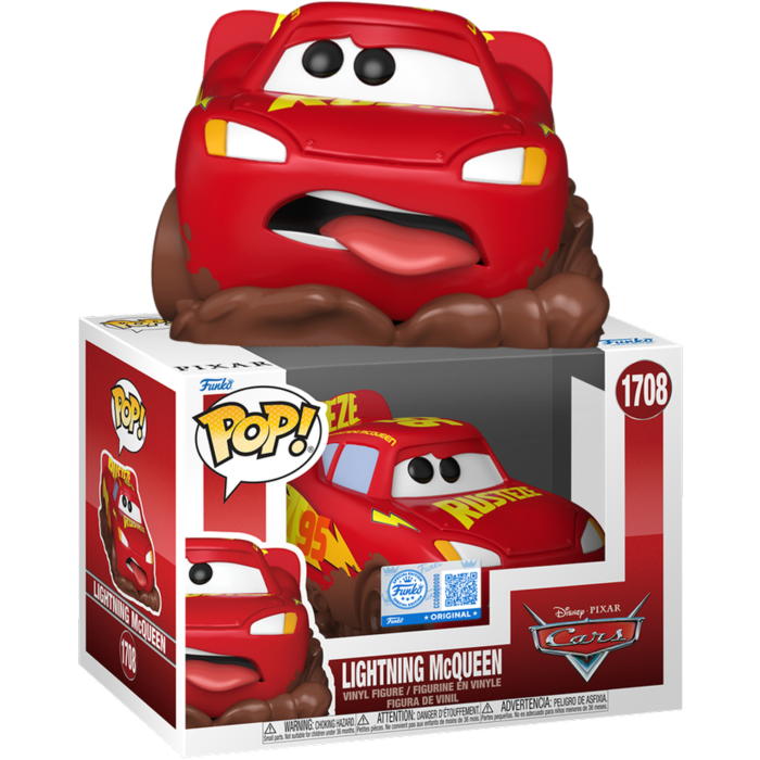 Pre-Order: Cars - Lightning McQueen (Powerslide) Pop! Vinyl Figure