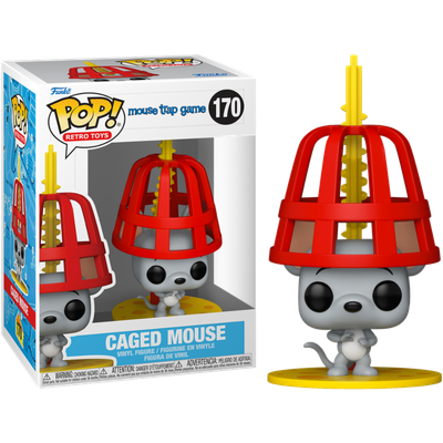Pre-Order: Mouse Trap - Caged Mouse Pop! Vinyl Figure