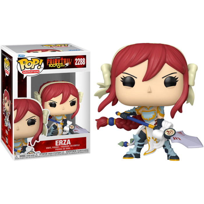 Pre-Order: Fairy Tail: 100 Year Quest - Erza Pop! Vinyl Figure
