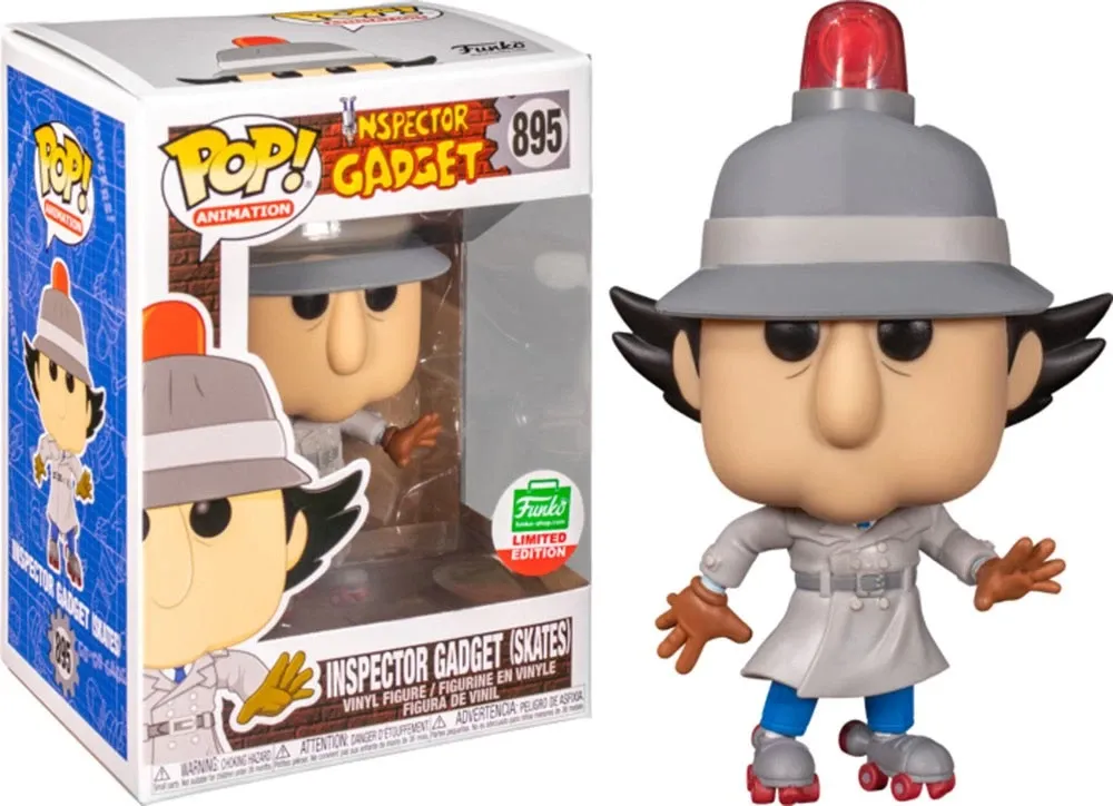 Inspector Gadget- Inspector Gadget (Skates) Pop! Vinyl Figure