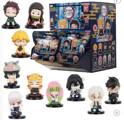 Demon Slayer Kimetsu No Yaiba Suwarasetai Mini Figure Series 2 Blind Bag