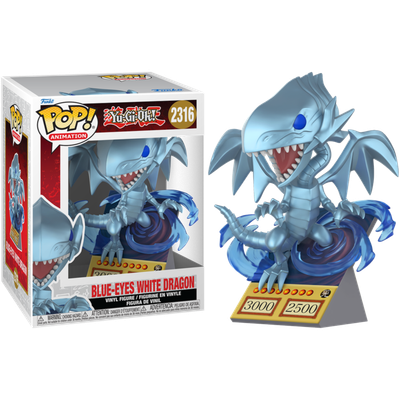 Pre-Order: Yu-Gi-Oh! - Blue-Eyes White Dragon Pop! Premium Vinyl Figure