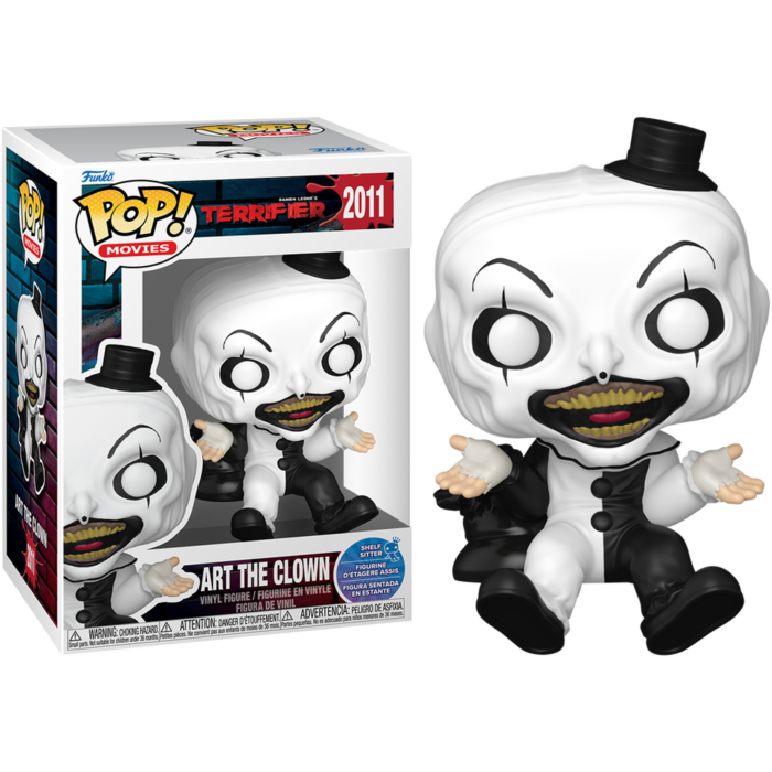 Pre-Order: Terrifier - Art the Clown Pop! Shelf Sitter Vinyl Figure