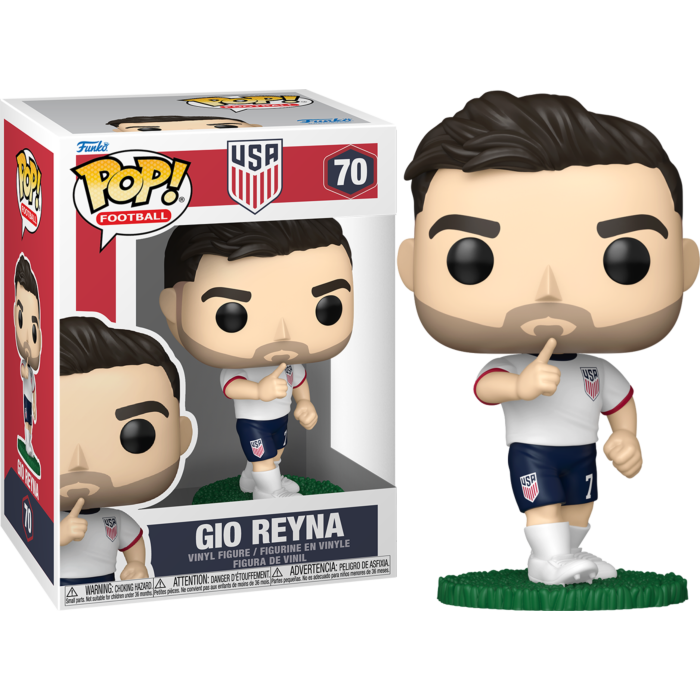Pre-Order: Football (Soccer): USA - Gio Reyna Pop! Vinyl Figure