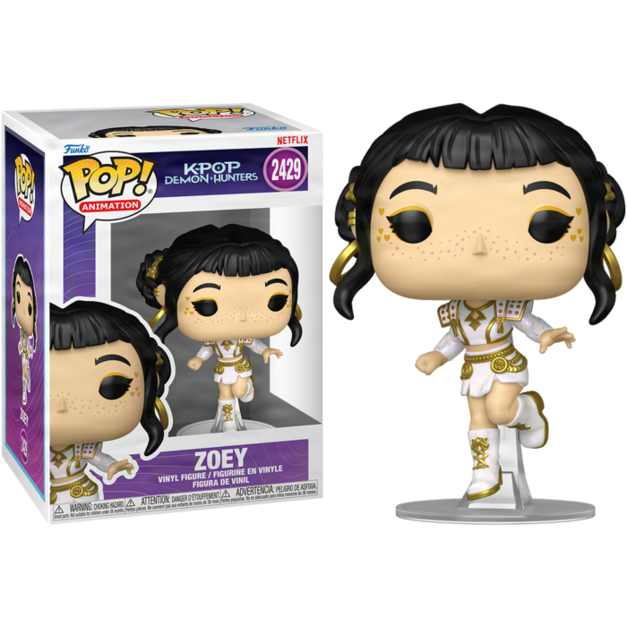 Pre-Order: K-Pop Demon Hunters - Zoey (What It Sounds Like) Pop! Vinyl Figure