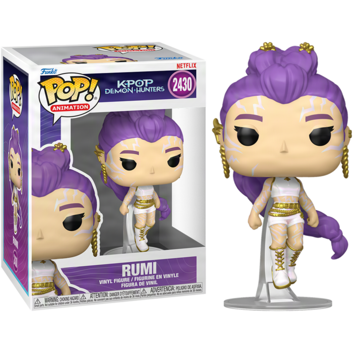 Pre-Order: K-Pop Demon Hunters - Rumi (What It Sounds Like) Pop! Vinyl Figure