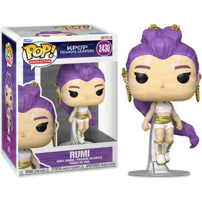 Pre-Order: K-Pop Demon Hunters - Rumi (What It Sounds Like) Pop! Vinyl Figure