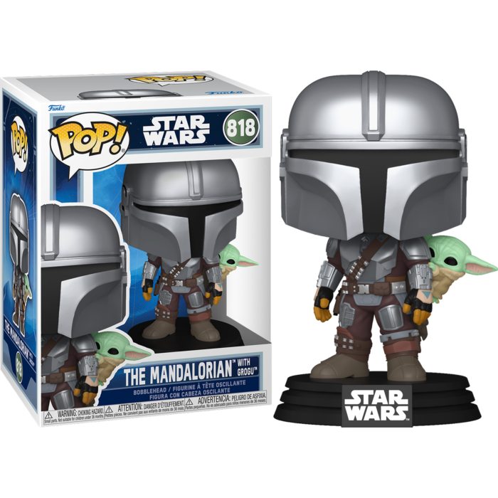 Pre-Order: Star Wars: The Mandalorian &amp; Grogu (2026) - The Mandalorian with Grogu Pop! Vinyl Figure