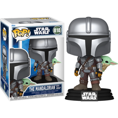Pre-Order: Star Wars: The Mandalorian &amp; Grogu (2026) - The Mandalorian with Grogu Pop! Vinyl Figure