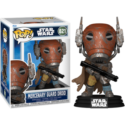 Pre-Order: Star Wars: The Mandalorian &amp; Grogu (2026) - Mercenary Guard Droid Pop! Vinyl Figure