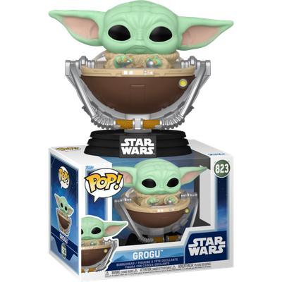 Pre-Order: Star Wars: The Mandalorian &amp; Grogu (2026) - Grogu in Hover Pram Pop! Vinyl Figure