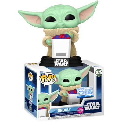 Pre-Order: Star Wars: The Mandalorian &amp; Grogu (2026) - Grogu Flocked Pop! Vinyl Figure