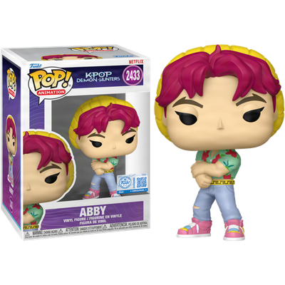 Pre-Order: K-Pop Demon Hunters - Abby Pop! Vinyl Figure