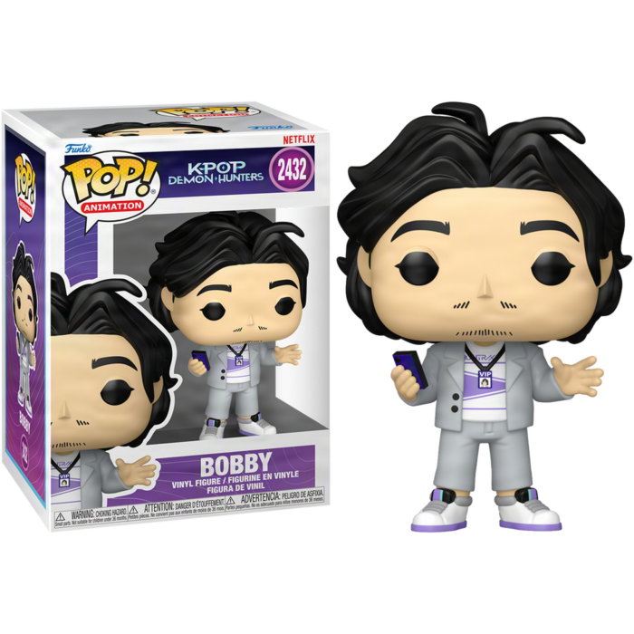 Pre-Order: K-Pop Demon Hunters - Bobby Pop! Vinyl Figure