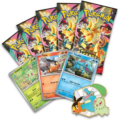 Pokemon TCG: Mega Evolution— Ascended Heroes First Partners Deluxe Pin Collection view 2 - Mighty Toys Australia