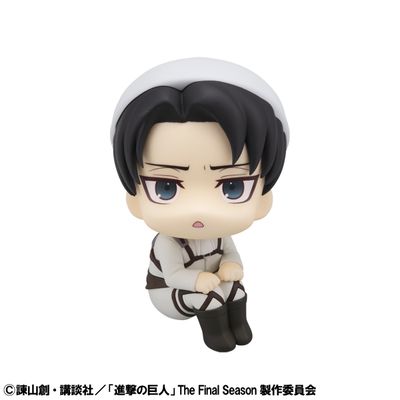 Pre-Order: Attack on Titan Look Up Series Levi (Cleaning Up Ver.)