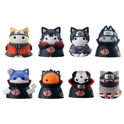 Pre-Order: Naruto: Shippuden Nyaruto! Mega Cat Project Defense Battle of Village of Konoha! Boxed Set of 8 Figures