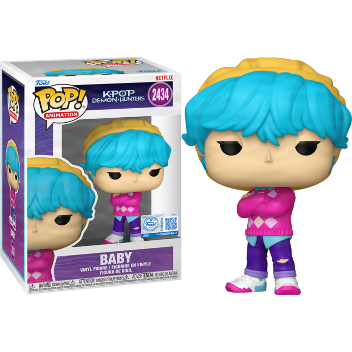 Pre-Order: K-Pop Demon Hunters - Baby Pop! Vinyl Figure