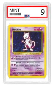 Base Set (Unlimited)- Mewtwo (PSA 9)