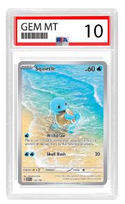 SV: 151- Squirtle Illustration Rare  (PSA 10)