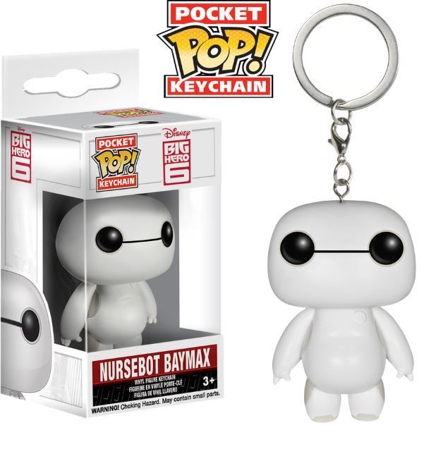 Big Hero 6 - Nursebot Baymax Pocket Pop! Keychain Figure